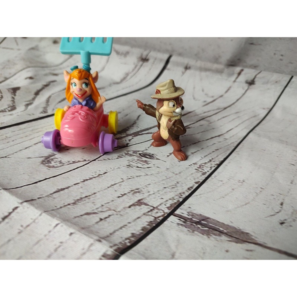 Chip and Dale's Rescue Rangers Gadget's Rescue Cars Chip McDonald's 1989 Lot